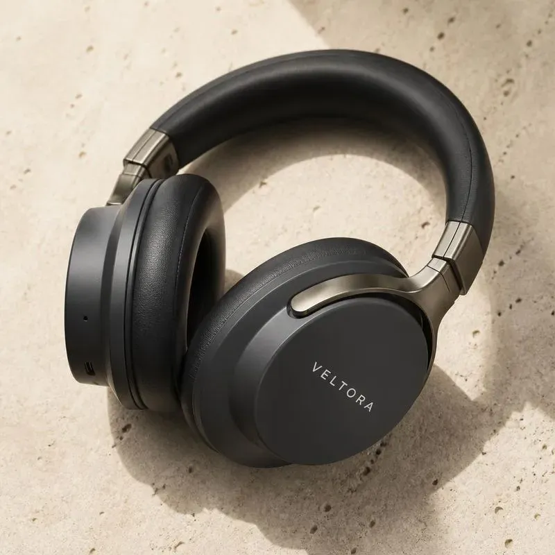 Premium Headphones Product Photography
