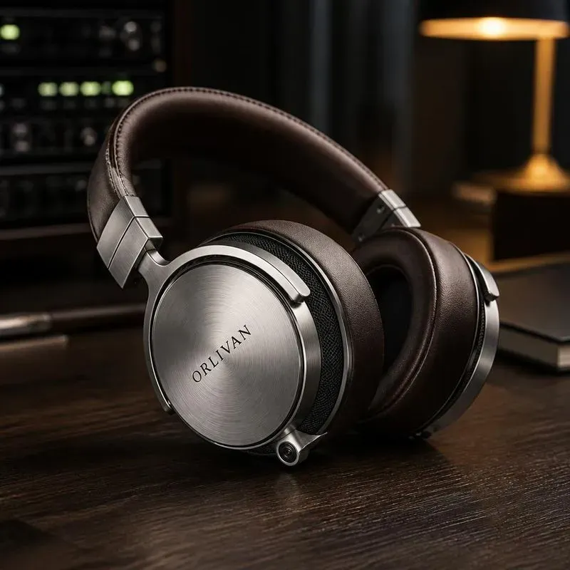 Premium Headphones Product Photography