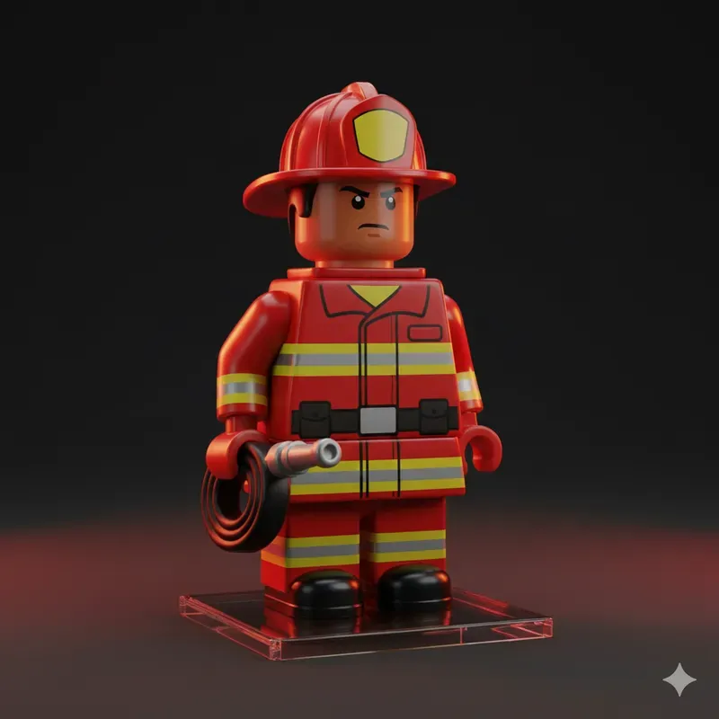 Highly Customizable Lego Toy Minifigures