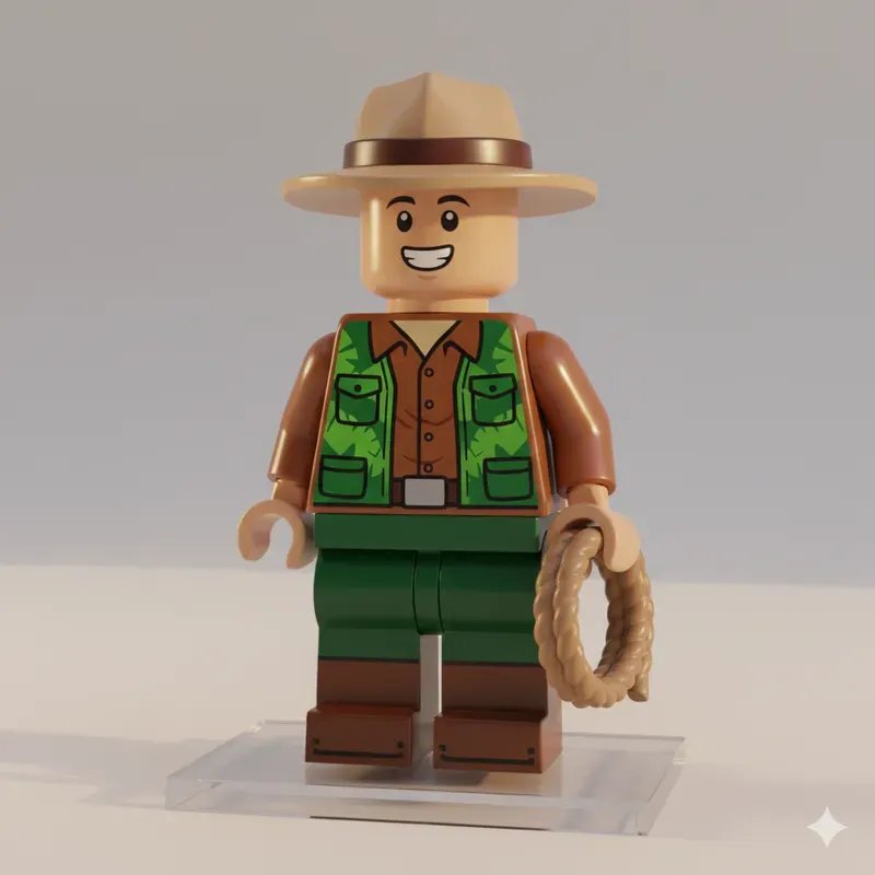 Highly Customizable Lego Toy Minifigures