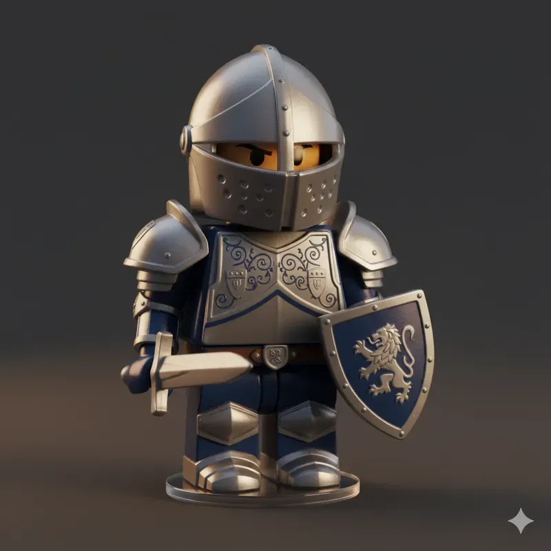 Highly Customizable Lego Toy Minifigures