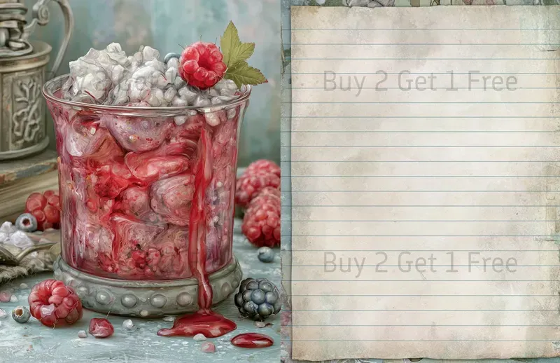 Snowberry Seamstress Girl Double Pages