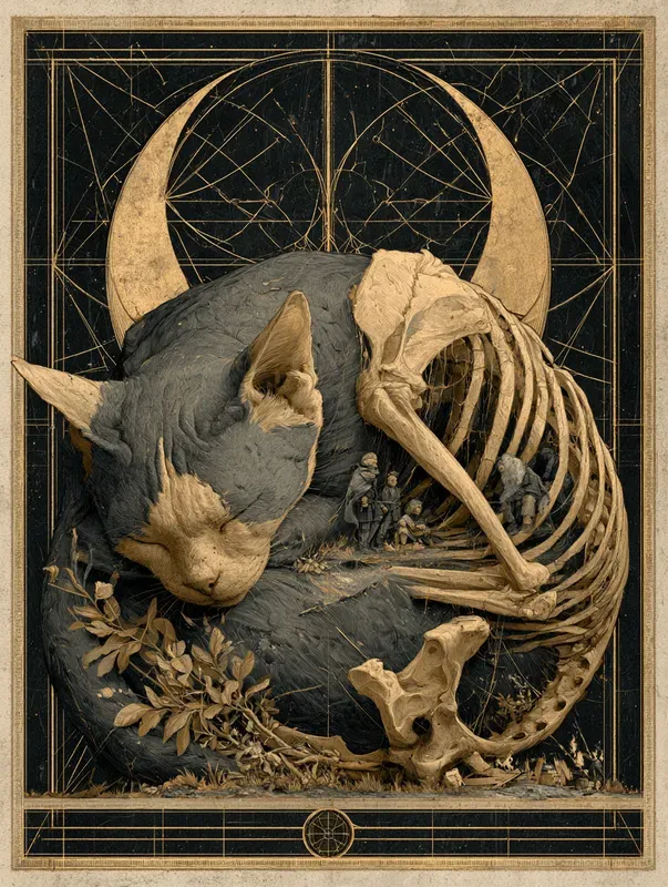 Dark Fairytale Tarot Collages