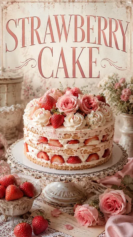 Charming Shabby Chic Bakery Posters
