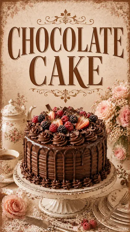 Charming Shabby Chic Bakery Posters