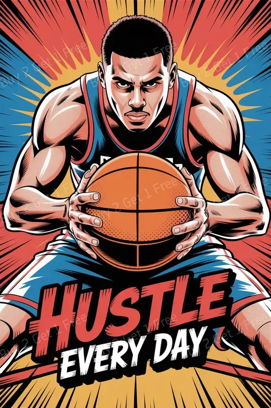 Bold Comic Style Motivational Posters