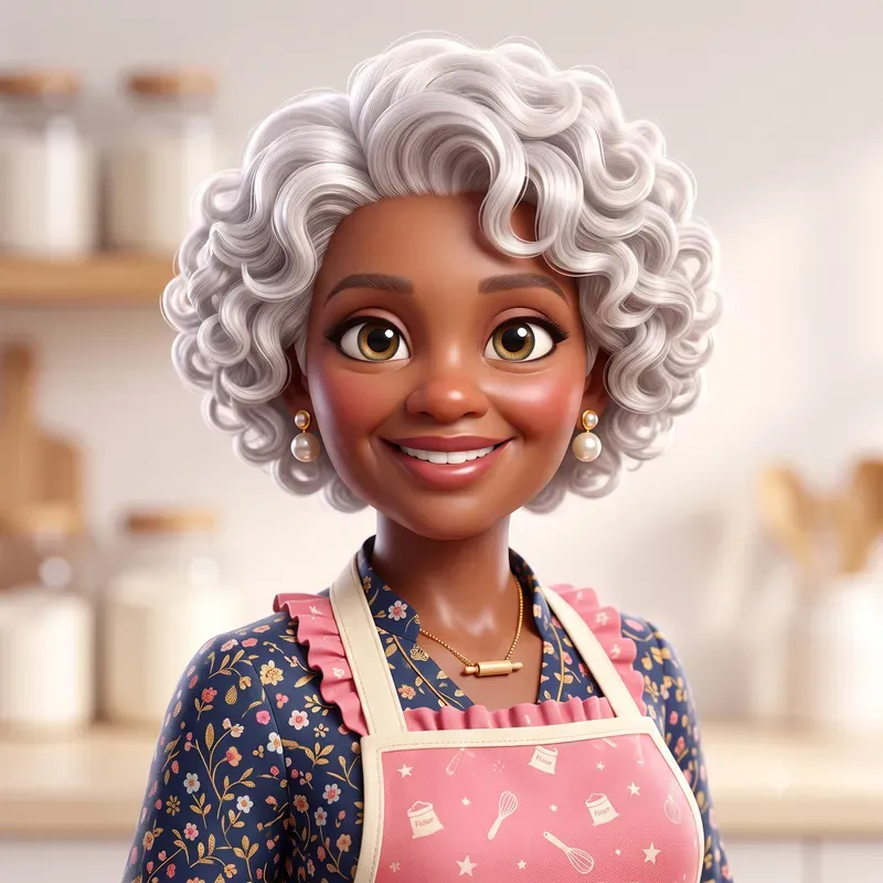 Glossy 3D Avatar Portraits