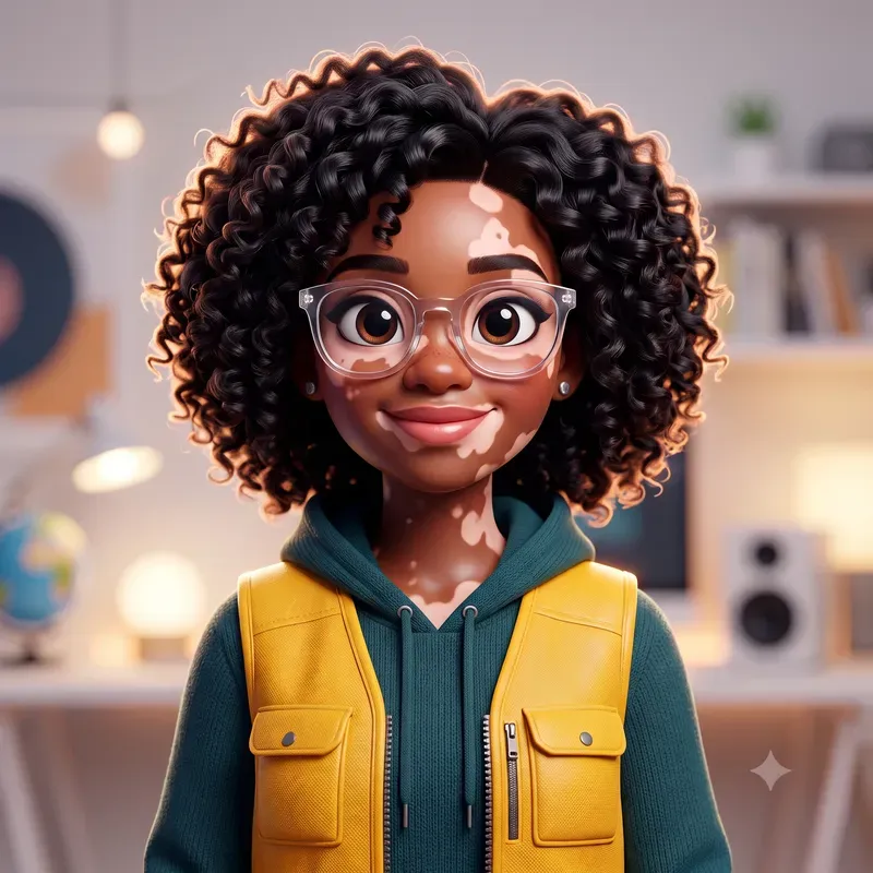 Glossy 3D Avatar Portraits
