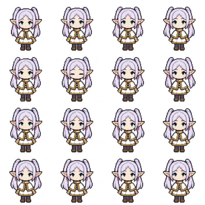 Pixelart Sprites For Idle Animations