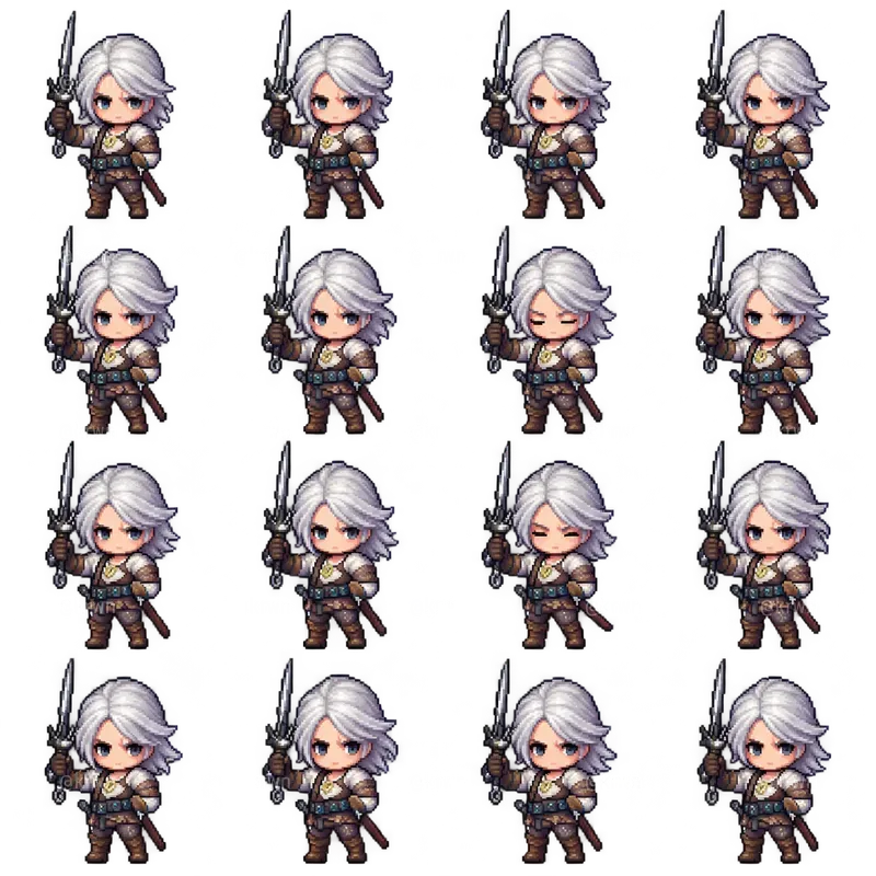 Pixelart Sprites For Idle Animations