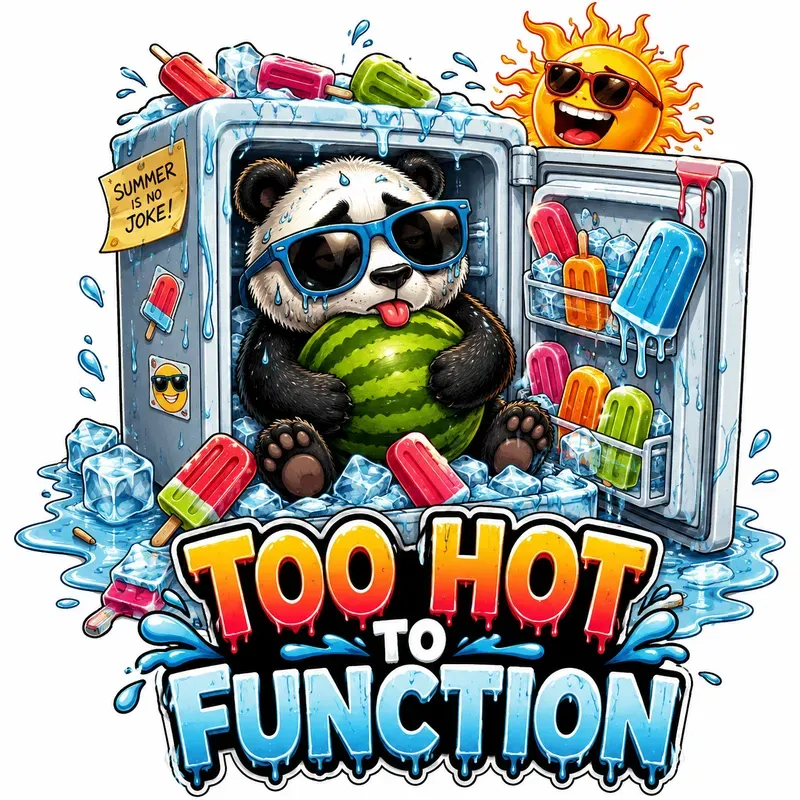 Too Hot Cartoon Summers