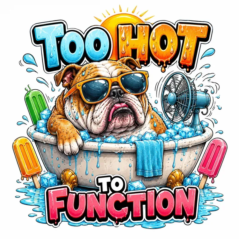 Too Hot Cartoon Summers