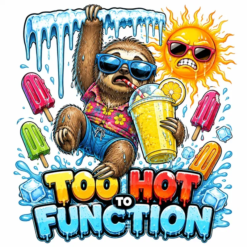 Too Hot Cartoon Summers