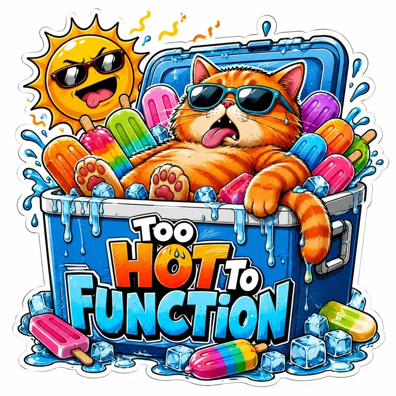 Too Hot Cartoon Summers