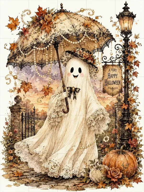 Vintage Halloween Clipart Ephemera Packs