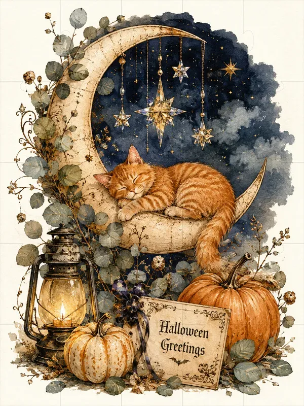 Vintage Halloween Clipart Ephemera Packs