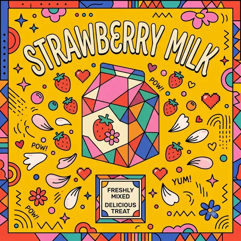 Retro Pop Small Objects Posters