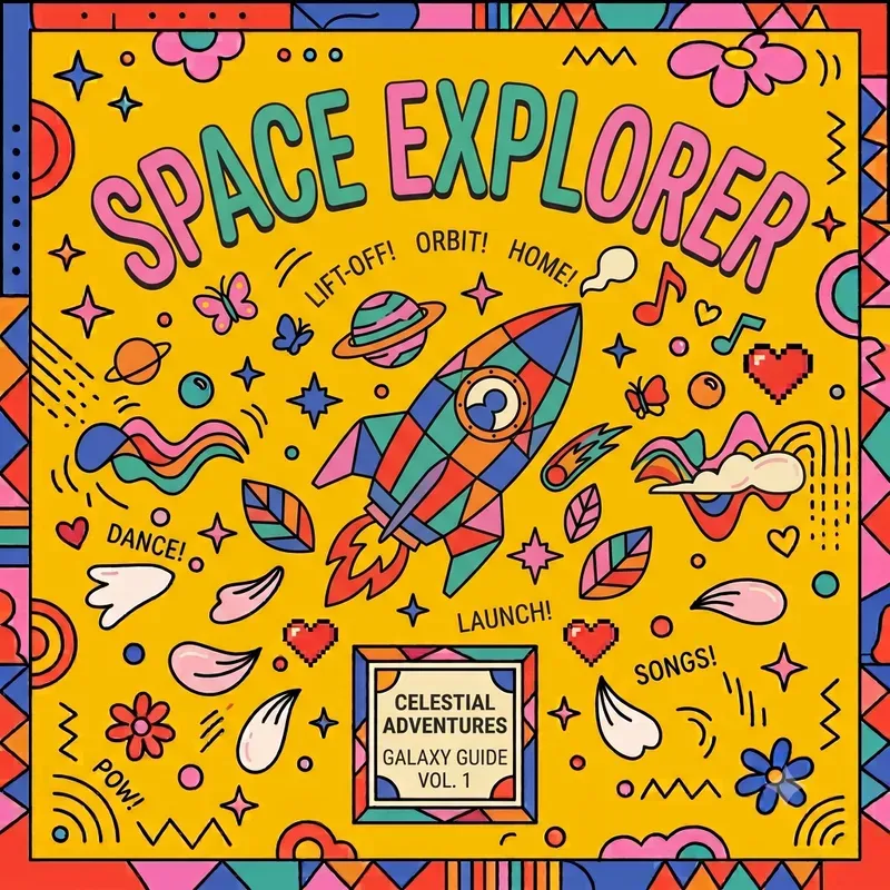 Retro Pop Small Objects Posters