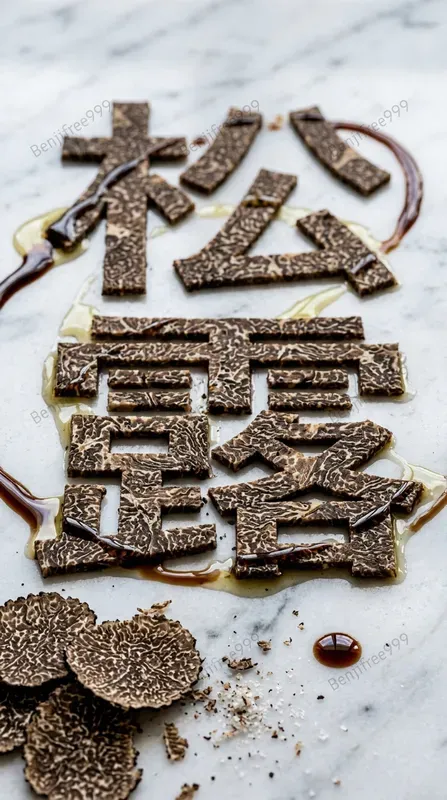 Ultra Realistic Food Typography