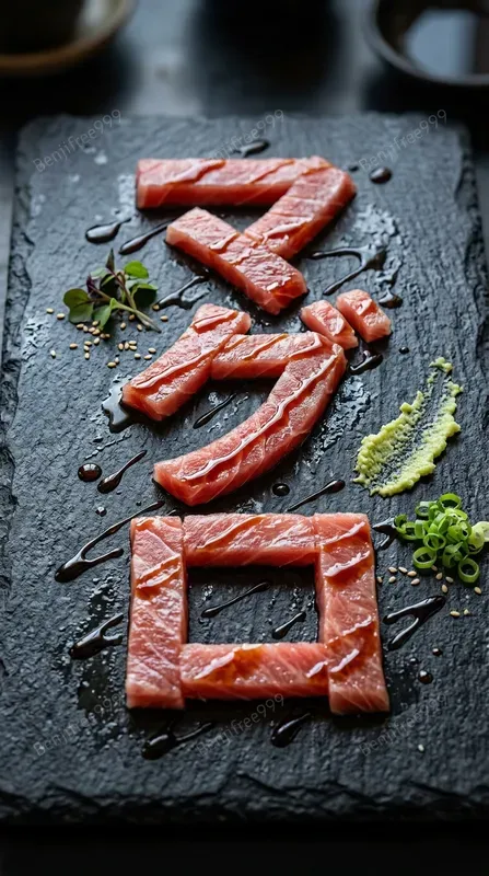 Ultra Realistic Food Typography