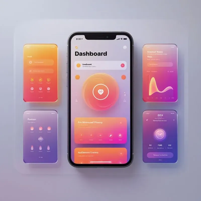 Ultimate Glassmorphism UIux Mobile Apps