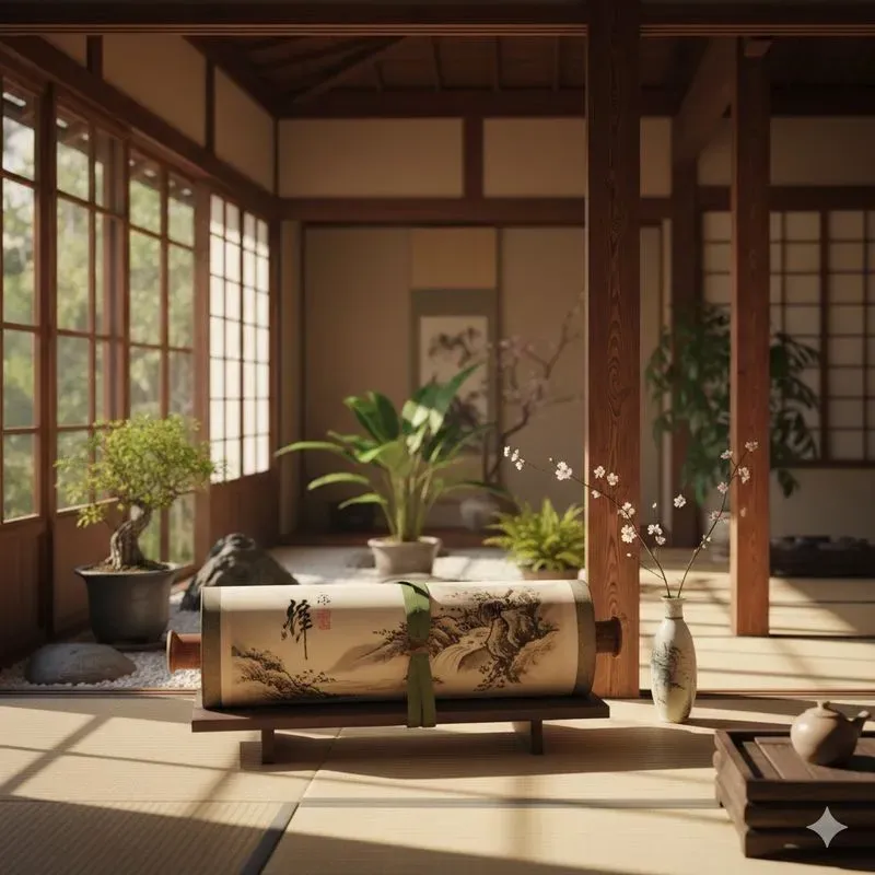 Zen Japanese Interior Objects