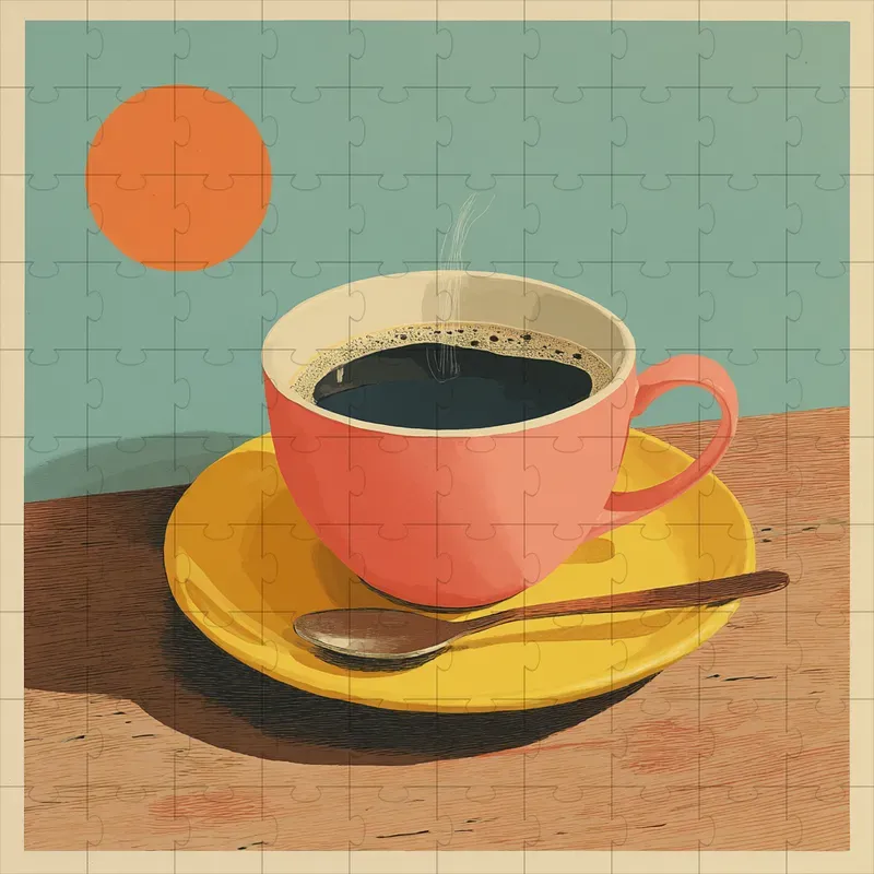 Risograph Retro Muted Print Posters