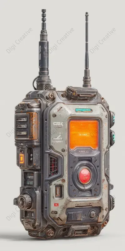 Futuristic Concept Art For Tech Scifi