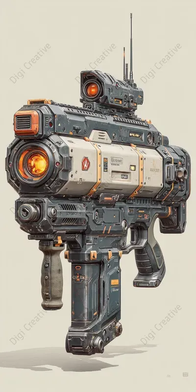 Futuristic Concept Art For Tech Scifi