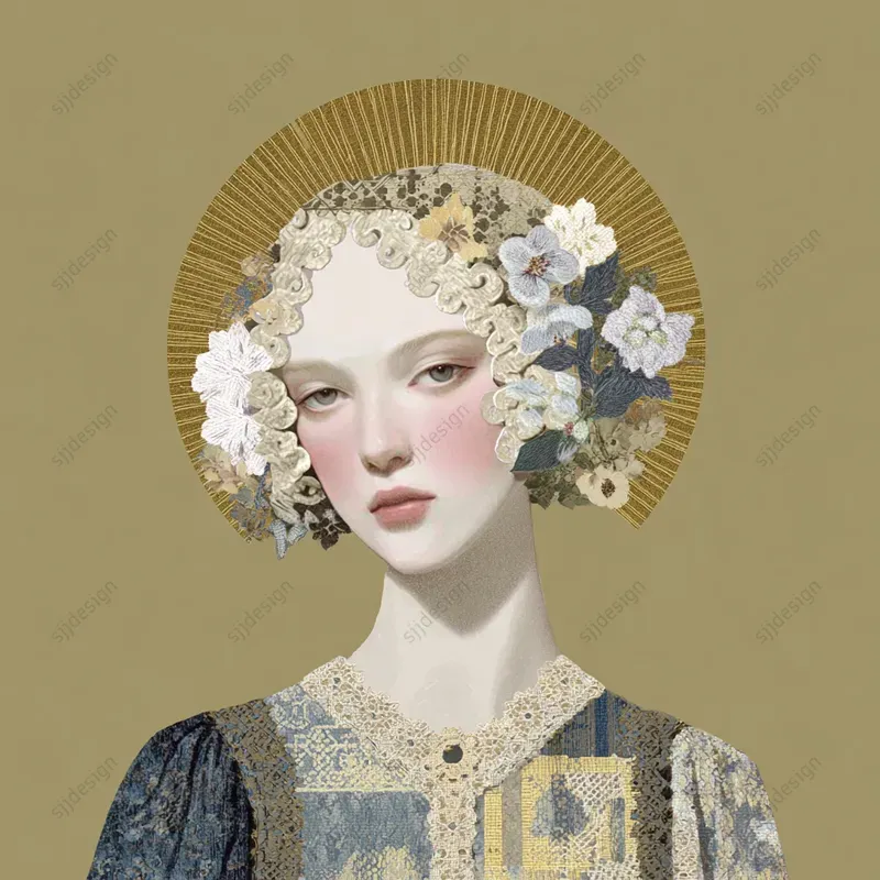 Surreal Vintage Portrait Collages