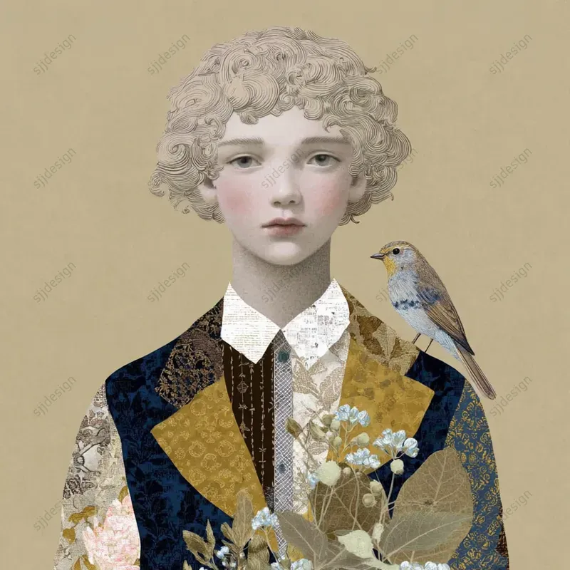 Surreal Vintage Portrait Collages