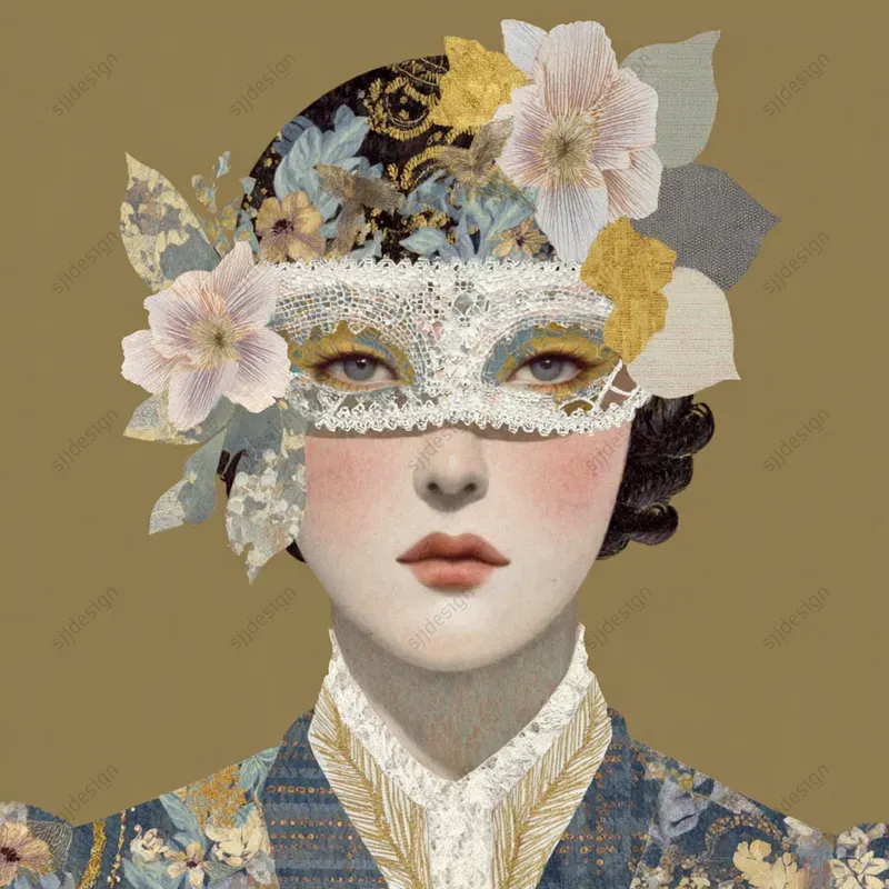 Surreal Vintage Portrait Collages