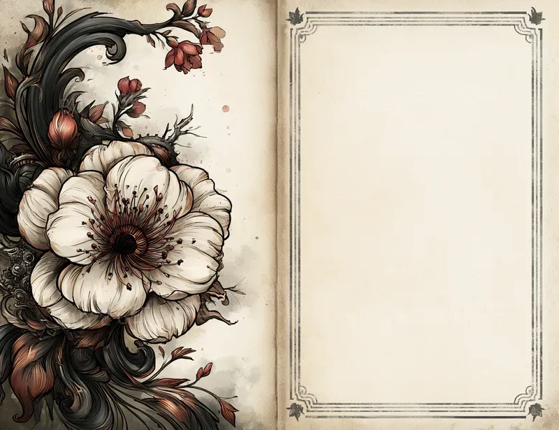 Brass Poetry Double Spread Pages