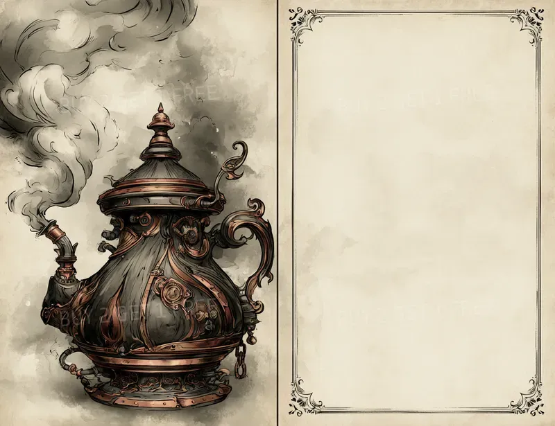 Brass Poetry Double Spread Pages