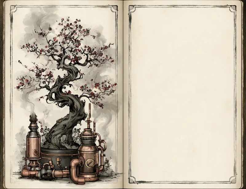 Brass Poetry Double Spread Pages