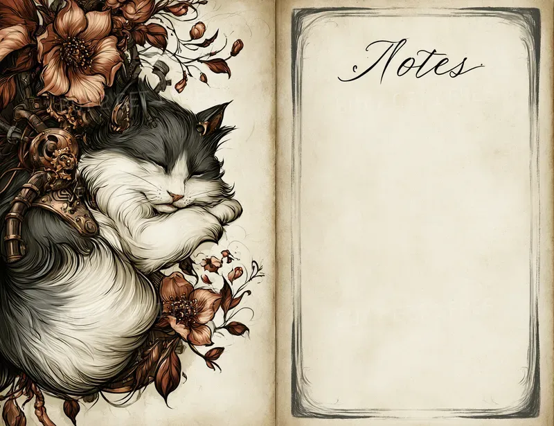 Brass Poetry Double Spread Pages