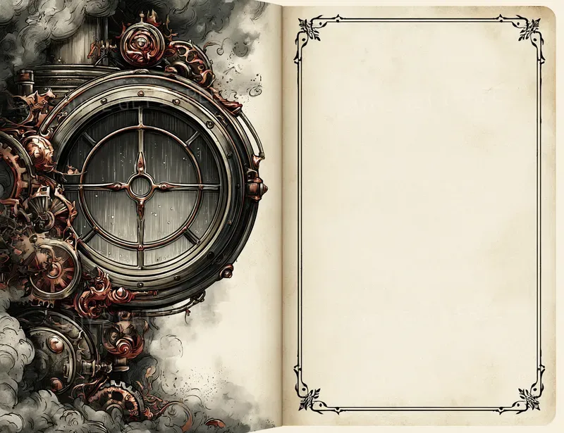 Brass Poetry Double Spread Pages