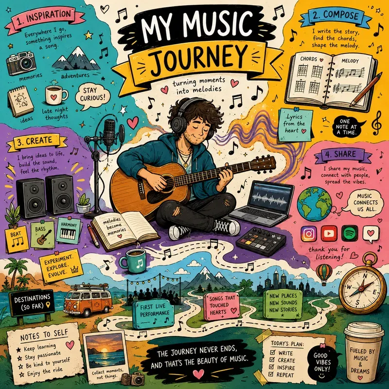 Handdrawn Sketchnote Poster Designs