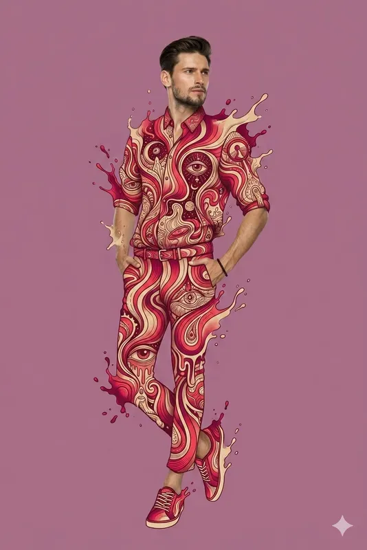 Retro Psychedelic Clothing Designs