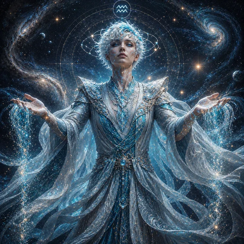 Zodiac Celestial Portrait Series