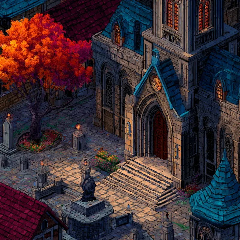 Pixel Art Scene Generators Customizable