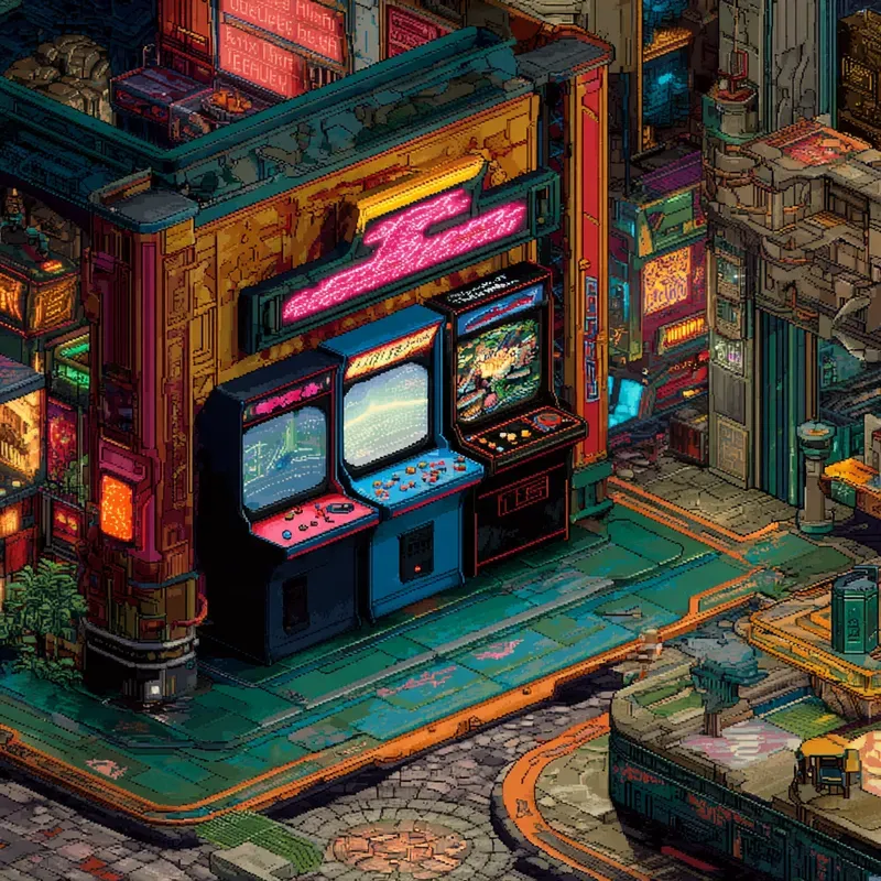 Pixel Art Scene Generators Customizable