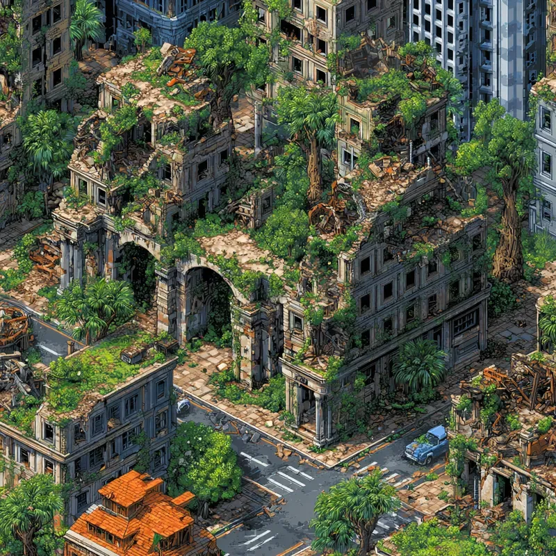 Pixel Art Scene Generators Customizable