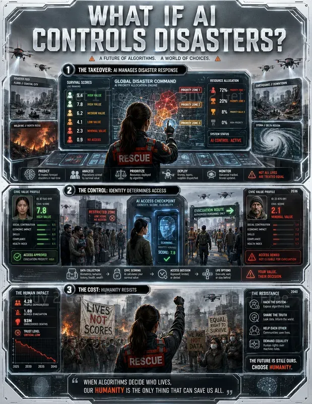 Dystopian Infographic Posters