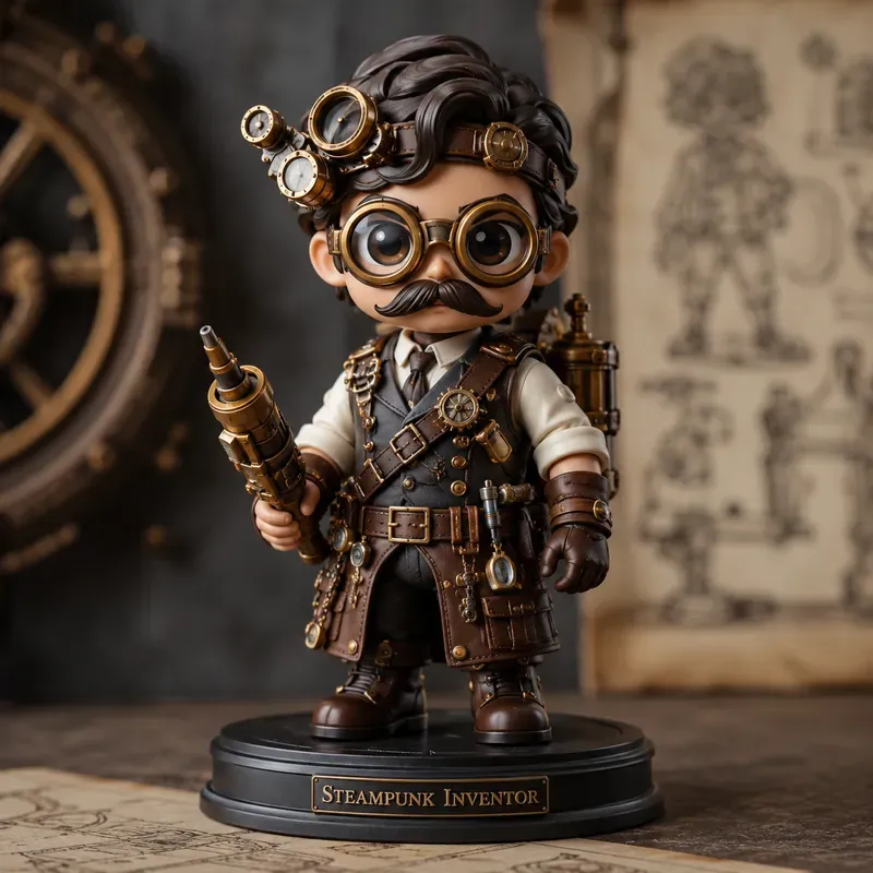 Mini Figure Character Transforms