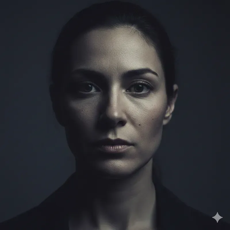 Dark Mood Cinematic Portrait Posters