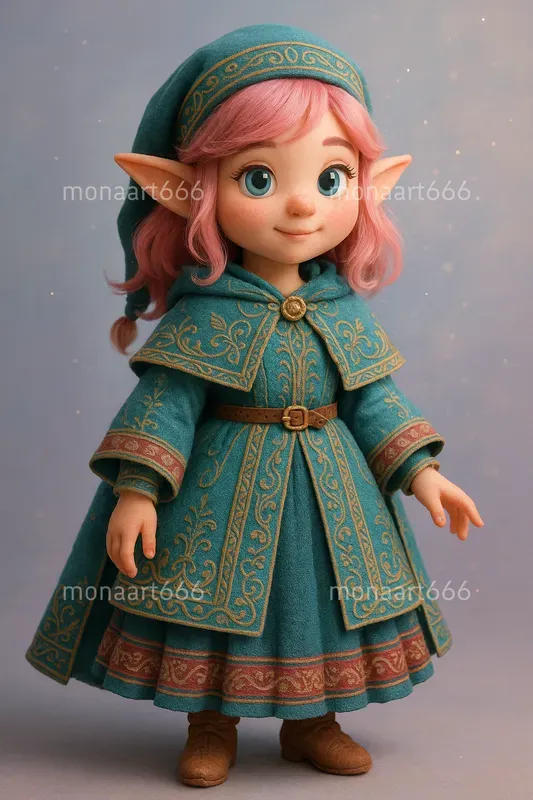 Whimsical 3D Folklore Character Studios