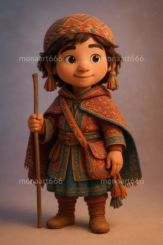 Whimsical 3D Folklore Character Studios