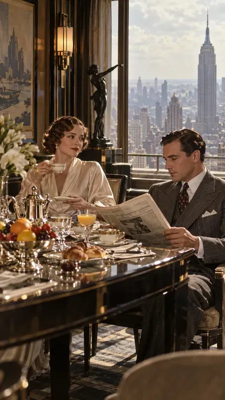 1930s Elite New York Daily Life