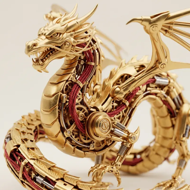 Ultradetailed Mechanical Luxury Beasts